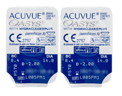 Stardikomplekt Acuvue Oasys 1+1 tk