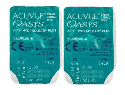 Stardikomplekt Acuvue Oasys 1+1 tk - Pilt 2
