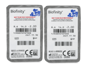 Stardikomplekt Biofinity 1+1 tk