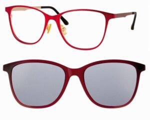 CentroStyle F015051254000N Matt Red + magnetkinnitusega klipid