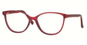 Arvutiprillid sinise valguse filtriga Cat-Eye F0215 Transparent Red Blue Light Filter Sph 0,0