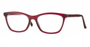 Arvutiprillid sinise valguse filtriga Cat-Eye F0216 Shiny Red Blue Light Filter Sph 0,0
