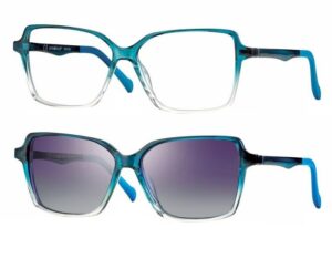 CentroStyle F032254275000 Neyeture Shiny Gradient Petrol + magnetkinnitusega klipid