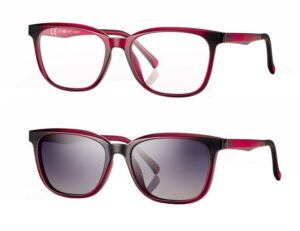 CentroStyle F042552012000 Shiny Red + magnetkinnitusega klipid