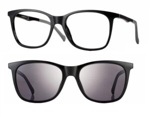 CentroStyle F046255001000 Neyeture Shiny Black (Size L) + magnetkinnitusega klipid