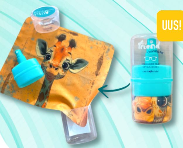 Prillipuhastuskomplekt Pocket Friend 20 ml + prillilapp - Pilt 2