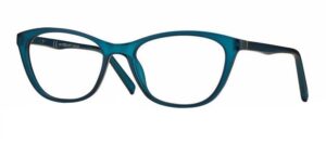 Lugemisprillid sinise valguse filtriga Cat-Eye New R0492 Matt Petrol Blue Light Filter