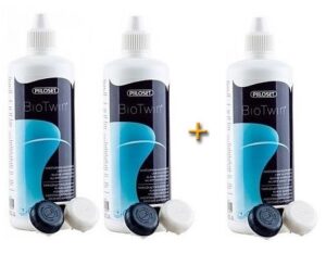 Piiloset BioTwin 360 ml 3 tk + 3 antibakteriaalset konteinerit