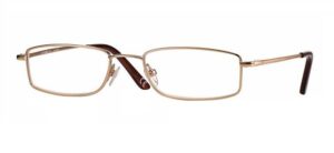 Metallraamidega lugemisprillid 6452 Half Eye Medium 51 kuldne