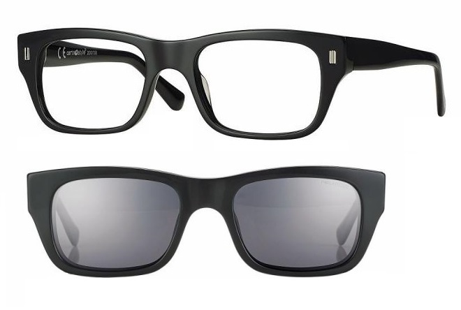 CentroStyle F068851001000 Shiny Black + magnetkinnitusega klipid